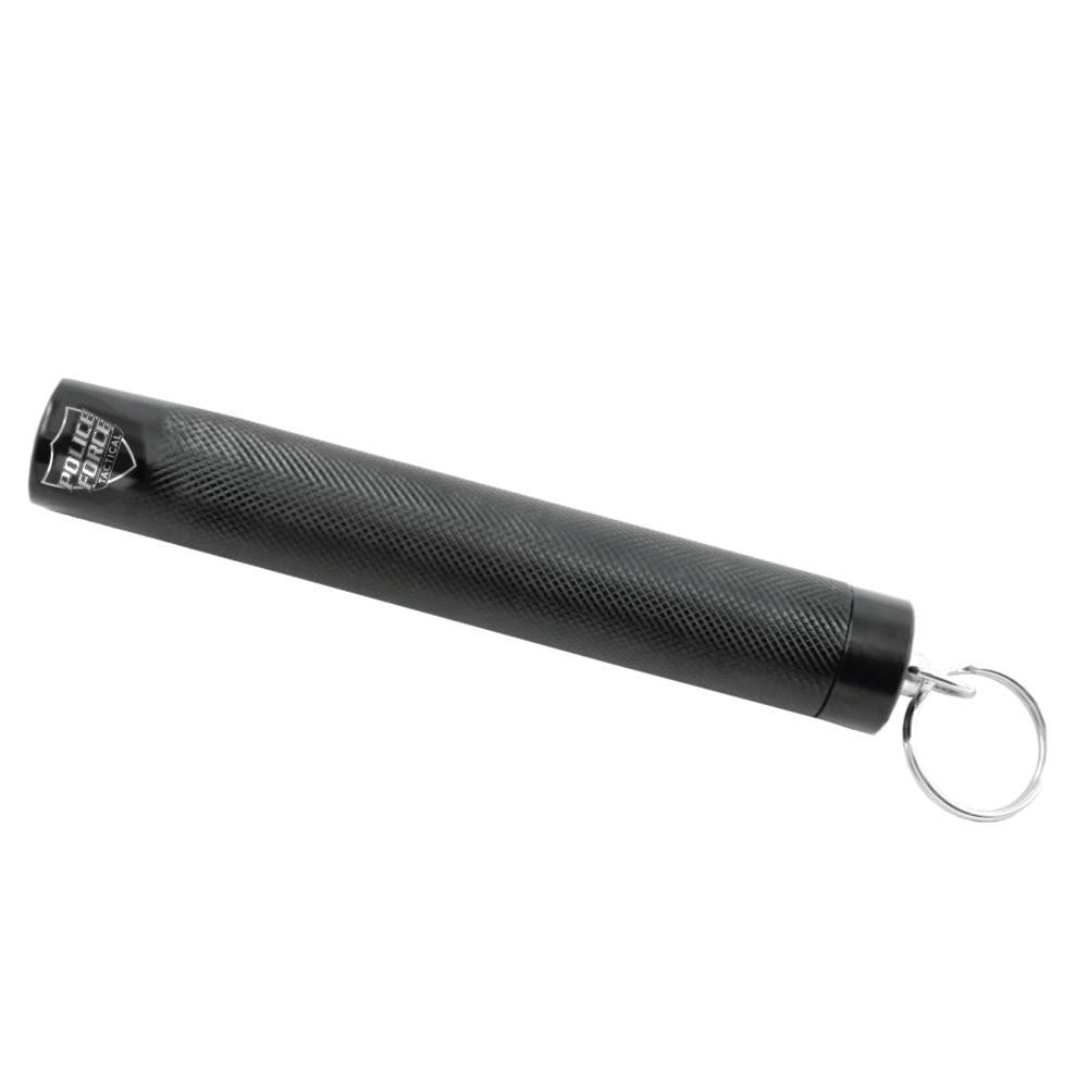 12" Expandable Steel Baton w/ Keyring