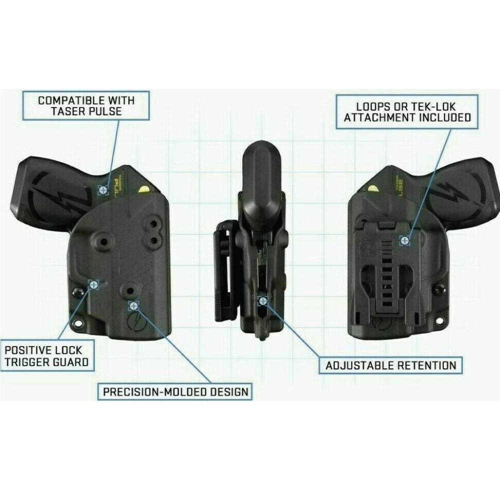 Taser Pulse Holster Outside-the-Waistband (OWB)