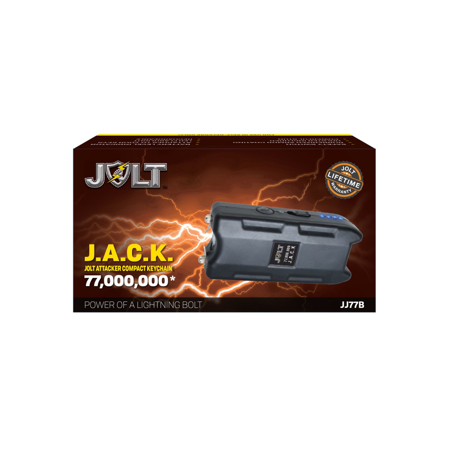 Jolt J.A.C.K 77,000,000* MINI STUN GUN - PINK