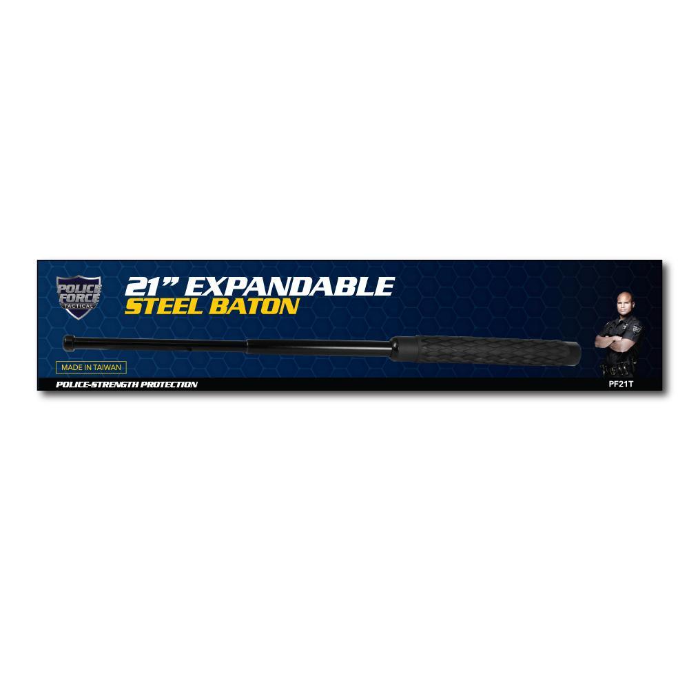 21" Expandable Steel Baton