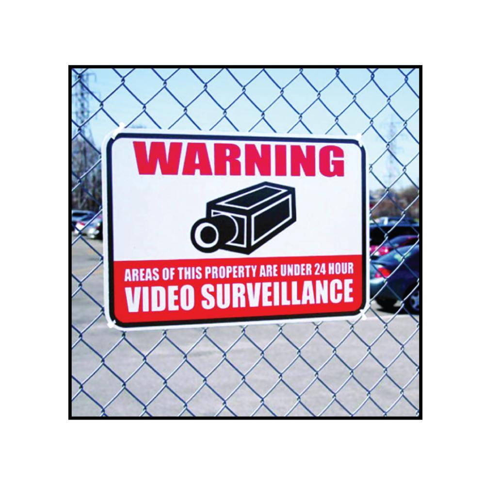 SVAT 12"x 18" Aluminum Video Surveillance Sign