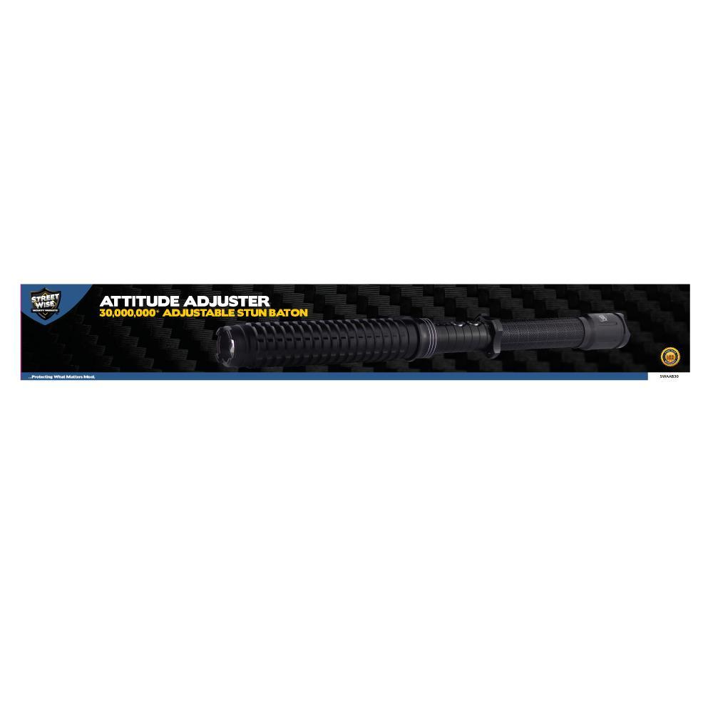 Attitude Adjuster 30,000,000* Stun Baton Flashlight