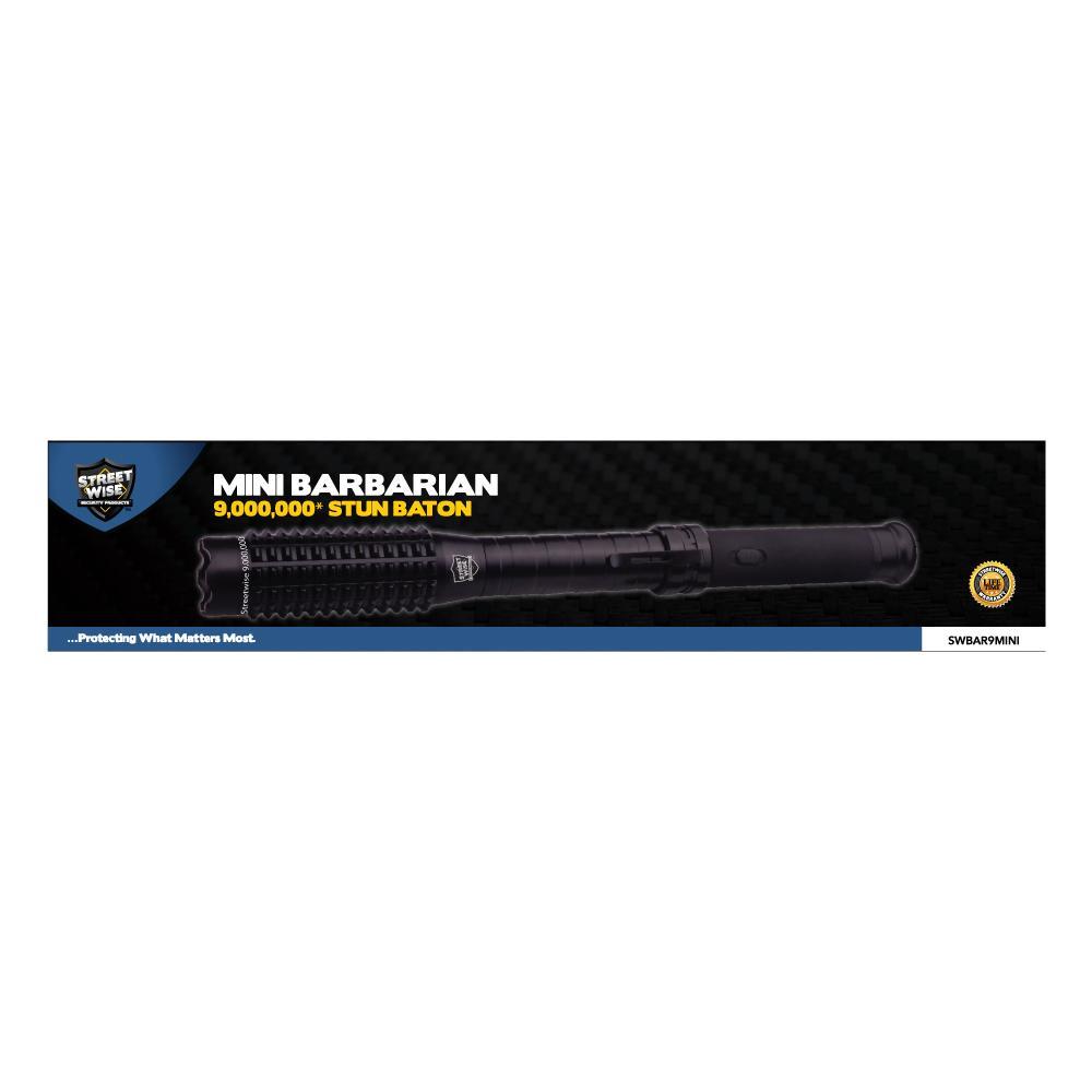 Mini Barbarian 9,000,000* Stun Baton Flashlight