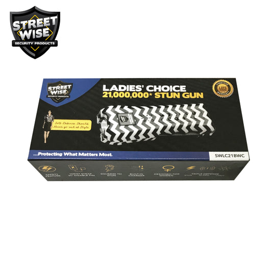 Streetwise Ladies' Choice 21,000,000* Stun Gun - Chevron