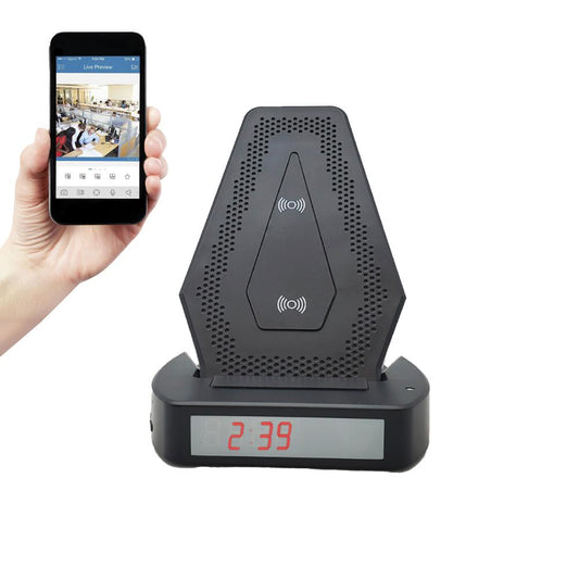 Wireless Phone Charger Wi-Fi DVR